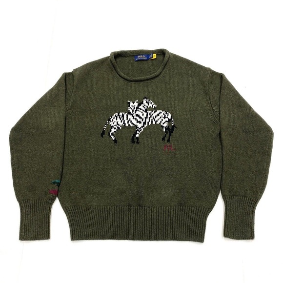 COPY - Polo Ralph Lauren SWEATER Pullover SZ L/G - Picture 1 of 5